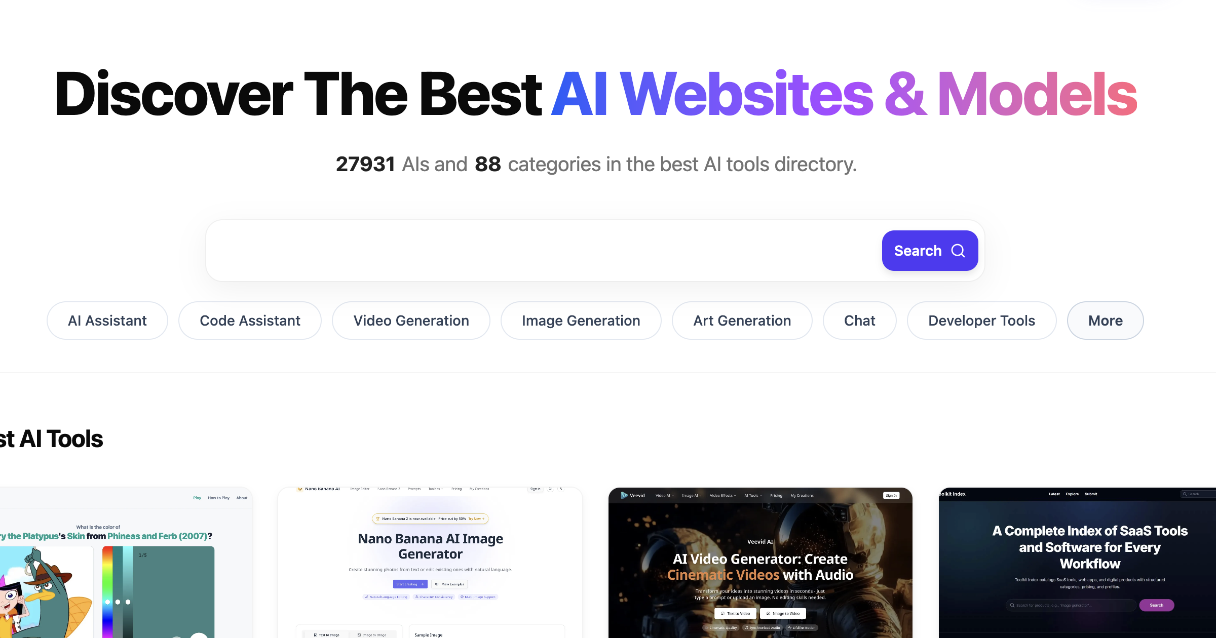 AIArt.Tools — Discover the Best AI Websites & Models